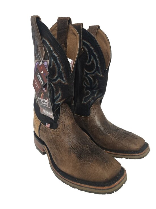 Double H Other - Double H Men's DH644 12" Ice Grissom Roper Western Work Boot Brown Size 9.5D